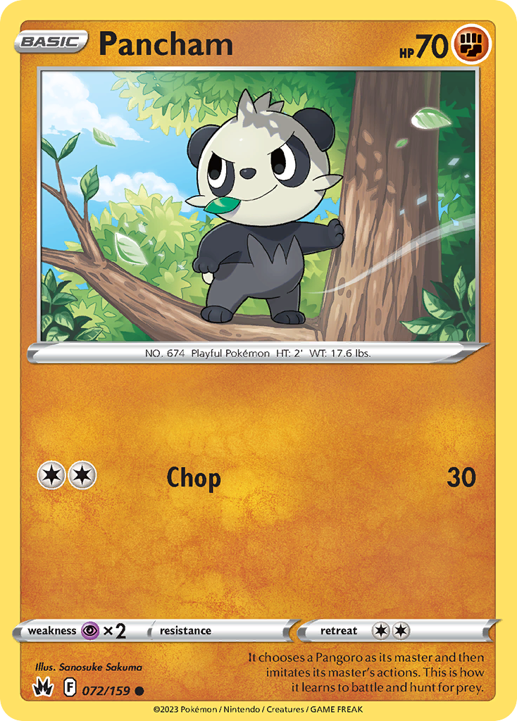 Pancham #72 Crown Zenith