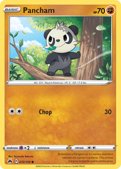 Pancham #72 Crown Zenith