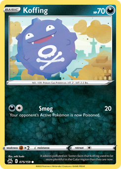 Koffing #75 Crown Zenith