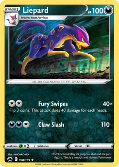 Liepard #78 Crown Zenith