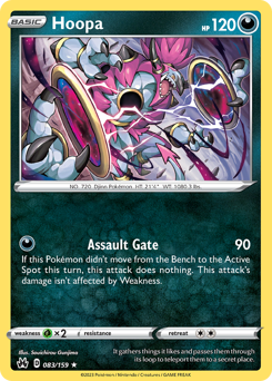 Hoopa #83 Crown Zenith