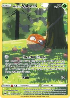 Hisuian Voltorb #GG01 Crown Zenith Galarian Gallery