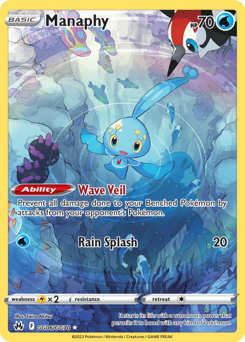Manaphy #GG06 Crown Zenith Galarian Gallery