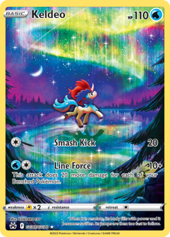 Keldeo #GG07 Crown Zenith Galarian Gallery