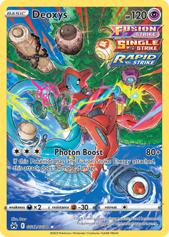 Deoxys #GG12 Crown Zenith Galarian Gallery