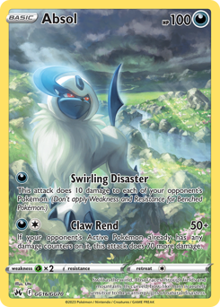 Absol #GG16 Crown Zenith Galarian Gallery