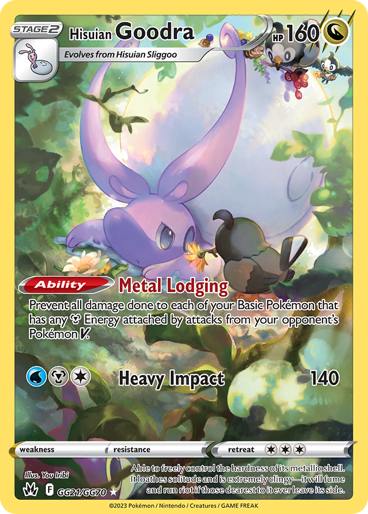 Hisuian Goodra #GG21 Crown Zenith Galarian Gallery