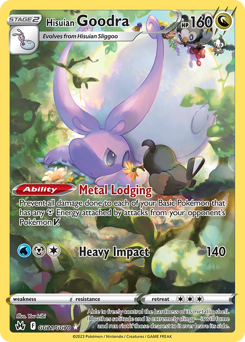 Hisuian Goodra #GG21 Crown Zenith Galarian Gallery