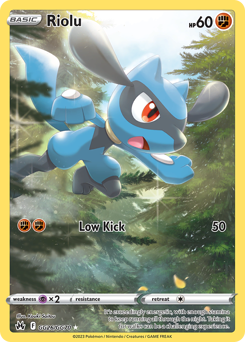 Riolu #GG26 Crown Zenith Galarian Gallery