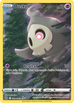Duskull #GG28 Crown Zenith Galarian Gallery