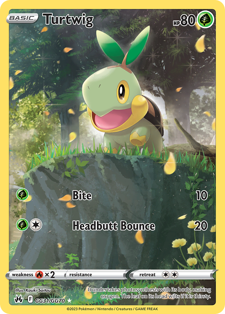 Turtwig #GG31 Crown Zenith Galarian Gallery