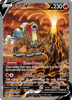 Entei V #GG36 Crown Zenith Galarian Gallery