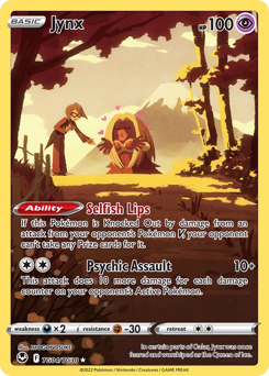 Jynx #TG04 Silver Tempest Trainer Gallery