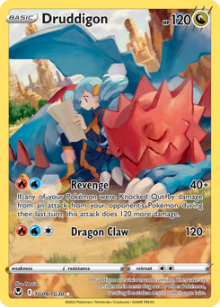 Druddigon #TG09 Silver Tempest Trainer Gallery