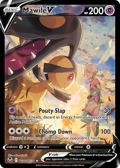 Mawile V #TG17 Silver Tempest Trainer Gallery