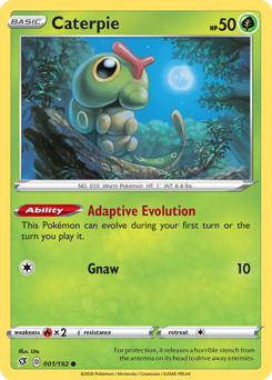 Caterpie #1 Rebel Clash