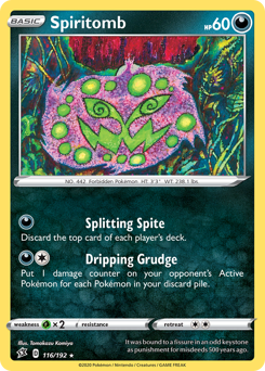 Spiritomb Rebel Clash #116