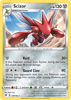 Scizor #128 Rebel Clash