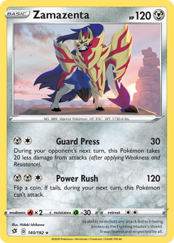 Zamazenta #140 Rebel Clash