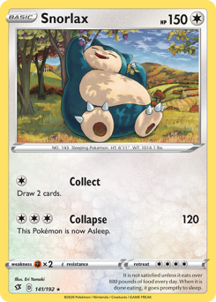 Snorlax #141 Rebel Clash