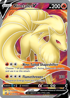 Ninetales V #177 Rebel Clash