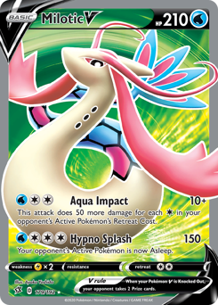 Milotic V #179 Rebel Clash