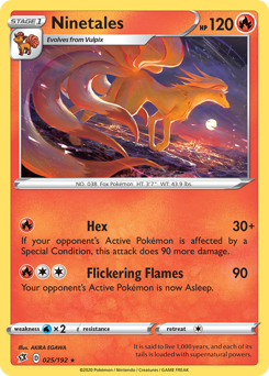 Ninetales #25 Rebel Clash