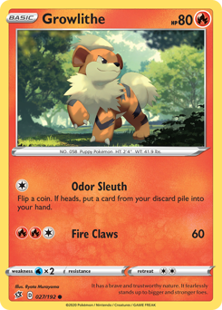 Growlithe #27 Rebel Clash