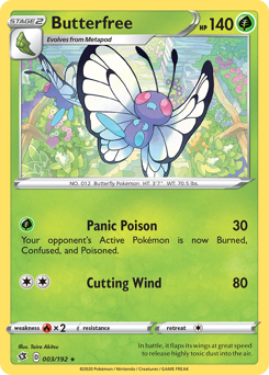 Butterfree #3 Rebel Clash