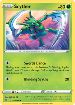 Scyther #4 Rebel Clash