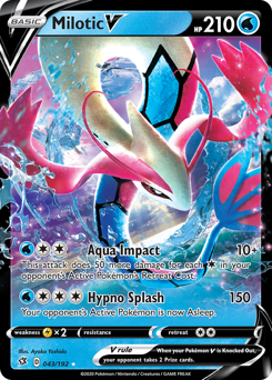 Milotic V #43 Rebel Clash