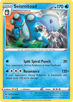 Seismitoad #46 Rebel Clash