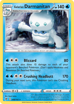 Galarian Darmanitan #48 Rebel Clash