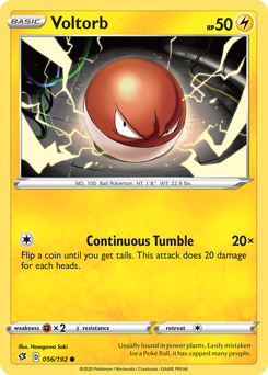Voltorb #56 Rebel Clash