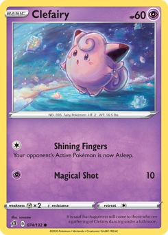 Clefairy #74 Rebel Clash