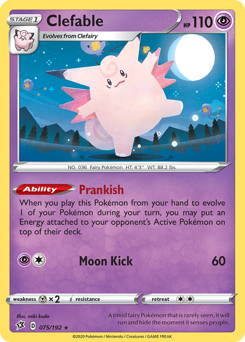 Clefable #75 Rebel Clash