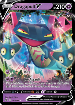 Dragapult V #92 PSA 10