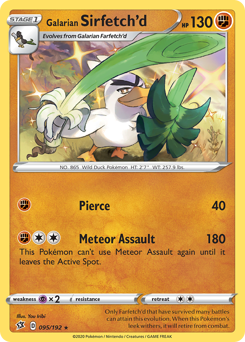 Galarian Sirfetch'd #95 Rebel Clash