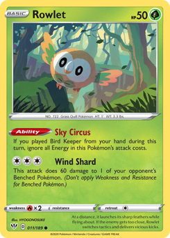 Rowlet #11 PSA 10