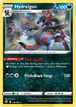 Hydreigon #110 Darkness Ablaze
