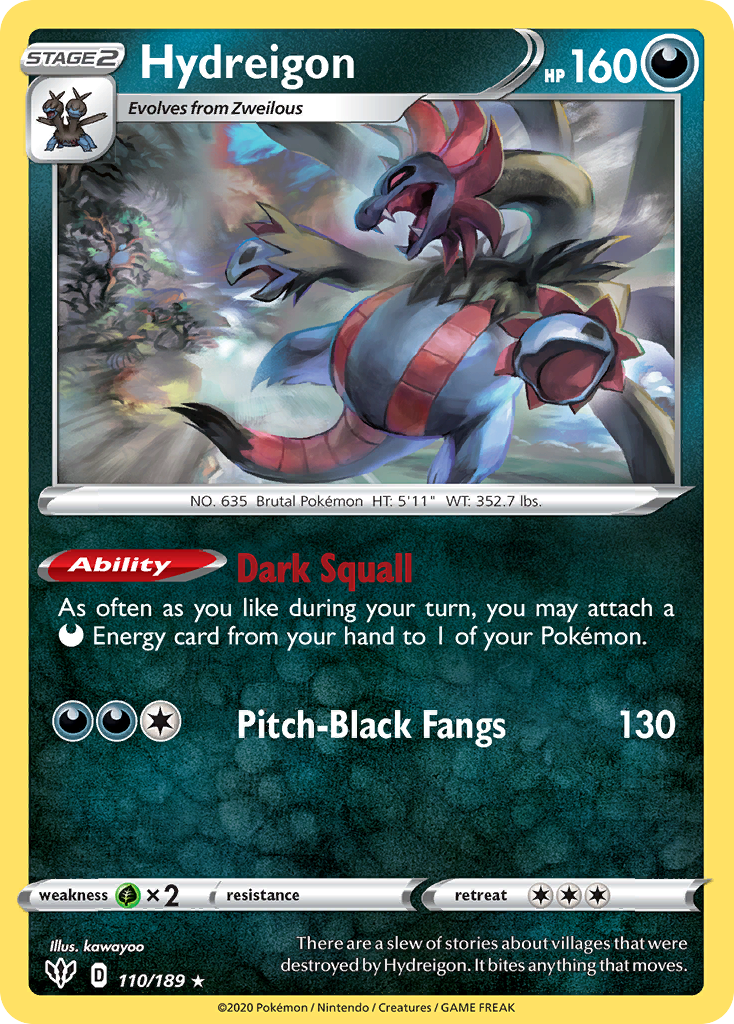 Hydreigon #110 Darkness Ablaze