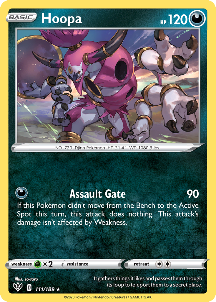 Hoopa #111 Darkness Ablaze