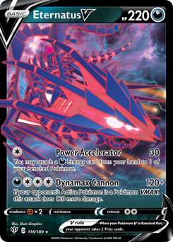 Eternatus V #116 Darkness Ablaze