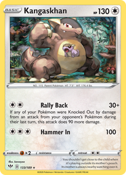 Kangaskhan Darkness Ablaze #133