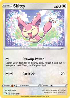 Skitty #141 Darkness Ablaze