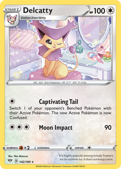 Delcatty #142 Darkness Ablaze