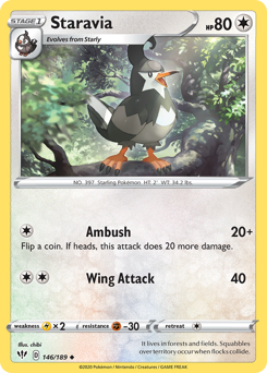 Staravia #146 Darkness Ablaze