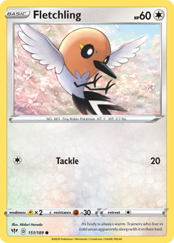 Fletchling #151 Darkness Ablaze