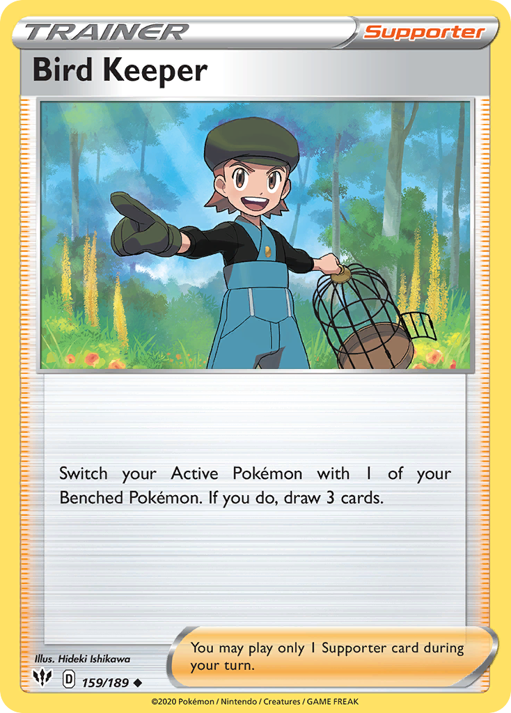 Bird Keeper #159 Darkness Ablaze