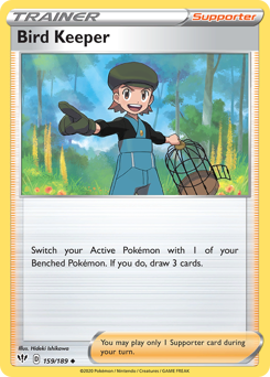 Bird Keeper #159 Darkness Ablaze